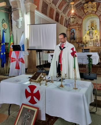 OS TEMPLÁRIOS EM CAPÍTULO EM MONTALVÃO